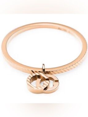 Gucci Running 18K Rose Gold Ring